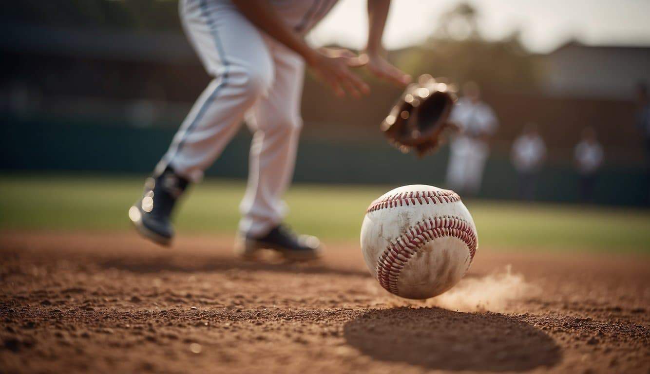 A baseball pitcher winds up and throws a fastball, the ball hurtling towards home plate with force and precision