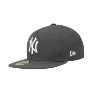 New Era 59Fifty Yankees Cap Grau